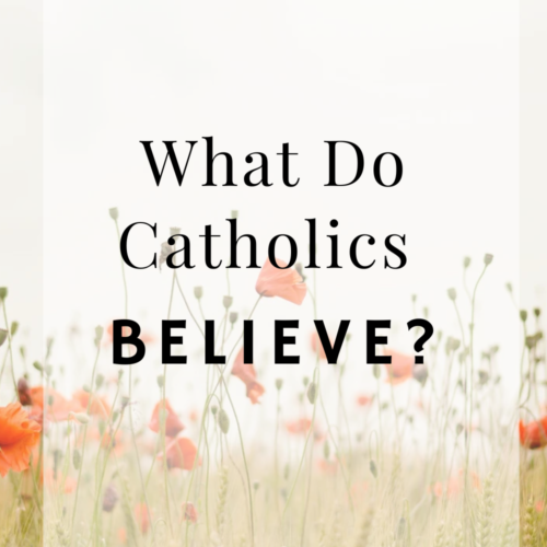 What do Catholics Believe?