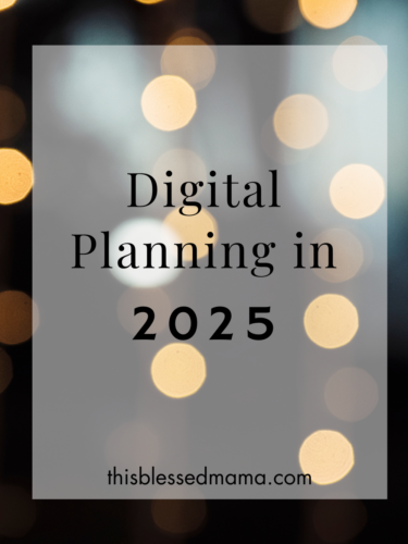 Digital Planning in 2025