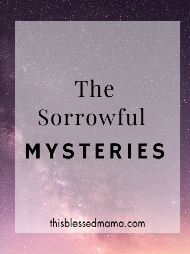 The Sorrowful Mysteries